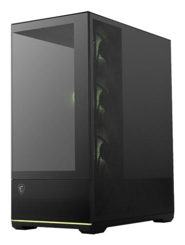 MSI CASE NERO, 2 USB, 1TYPE-C, 3X120MM ARGB REVERSE BLADE FAN, 1X120MM ARGB FAN, ARGB+PWM CONTROL BO